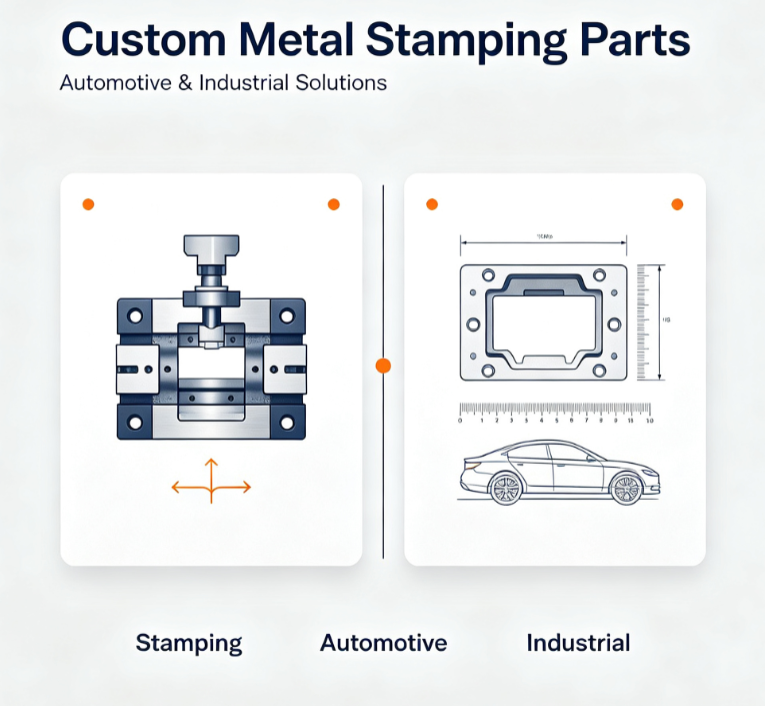 Custom Metal Stamping Parts for Automotive and Industrial Applications