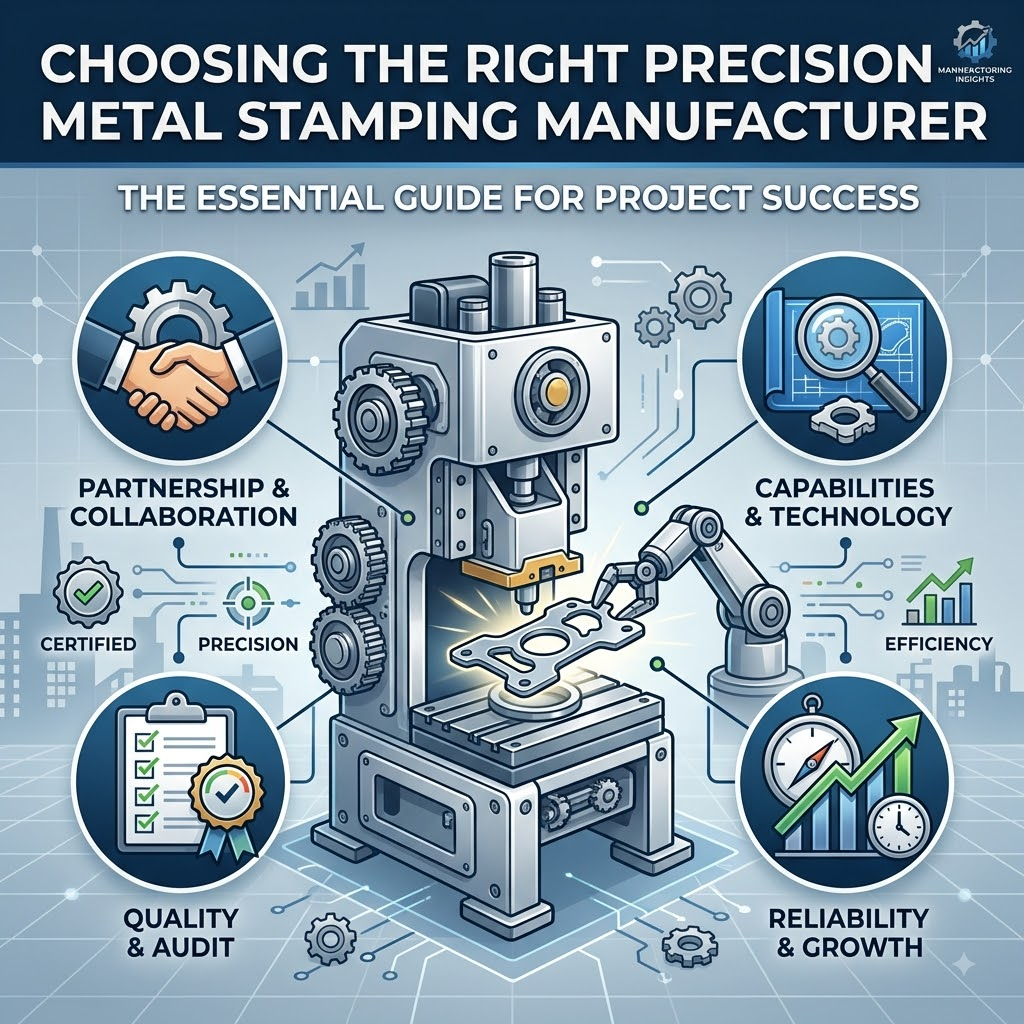 Choosing the Right Precision Metal Stamping Manufacturer for Your Project