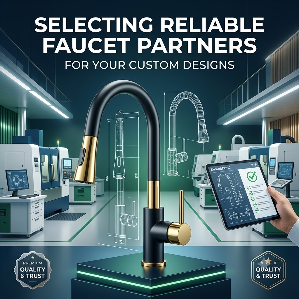 How to Choose a Reliable Faucet Manufacturer for Your Brand's Custom Designs