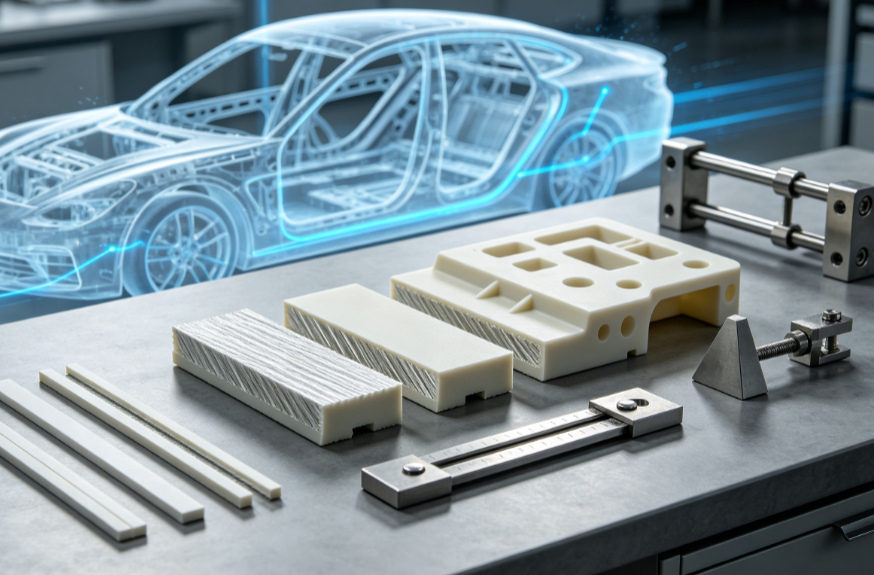 Weight Reduction Without Sacrifice: The Structural Strength of LGF-ABS in Automotive Parts