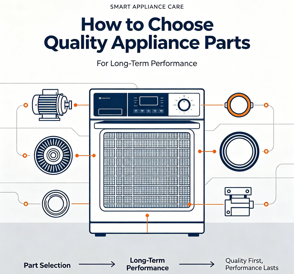 How to Choose High-Quality Home Appliance Parts for Long-Term Performance
