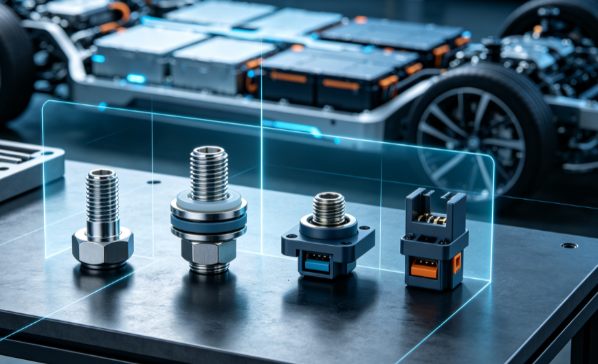 NEV Fasteners: Four Major Trends—Lightweighting, Ingress Protection, Conductivity, and Durability