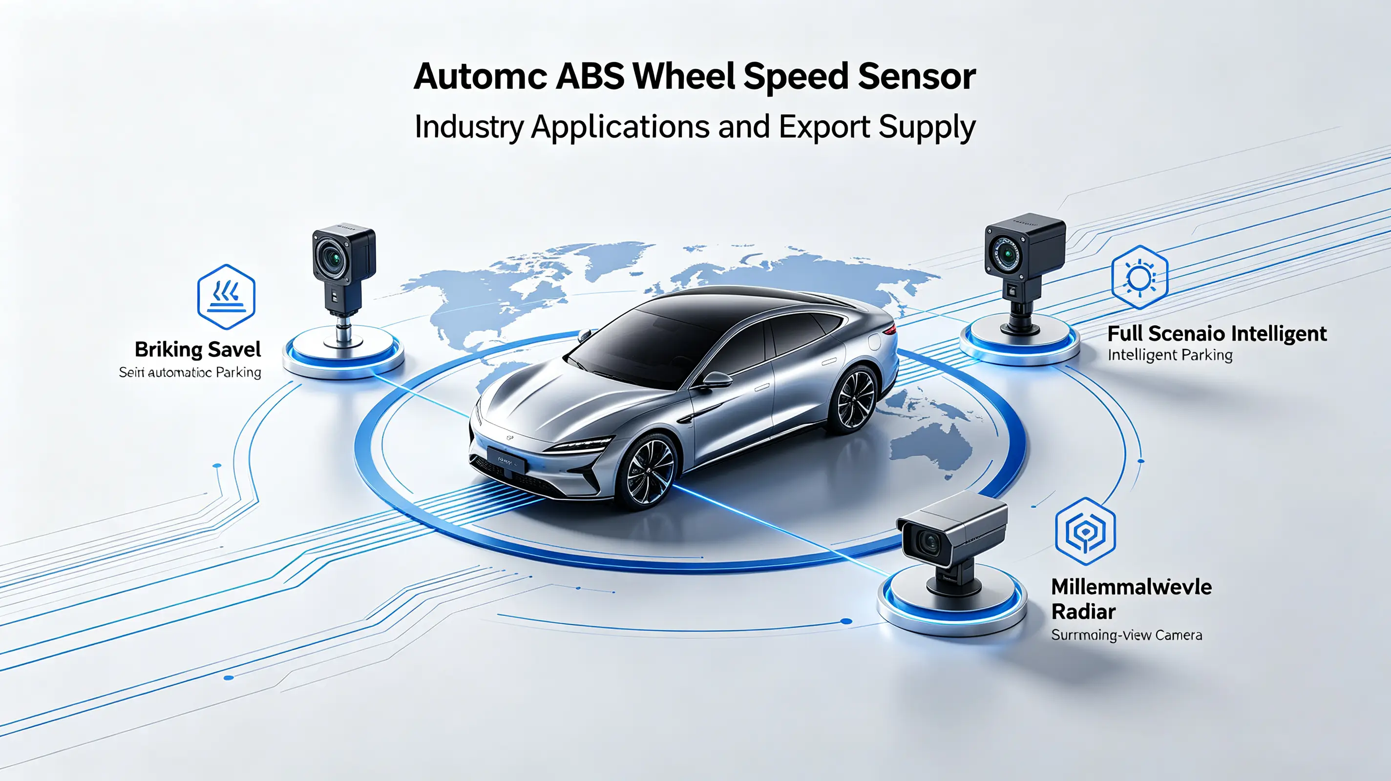 Technical Analysis of Active Hall-Effect ABS Wheel Speed Sensors — Iteration Relevance of Basic Model, 1st-Generation BWM Auto Parking & 2nd-Generation AK Protocol Parking Products