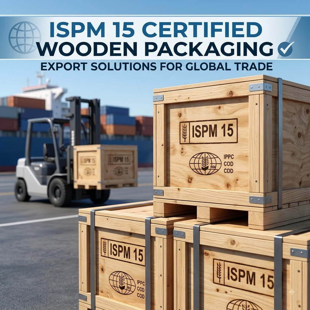 ISPM 15 Certified Export Wooden Packaging Solutions for Global Trade