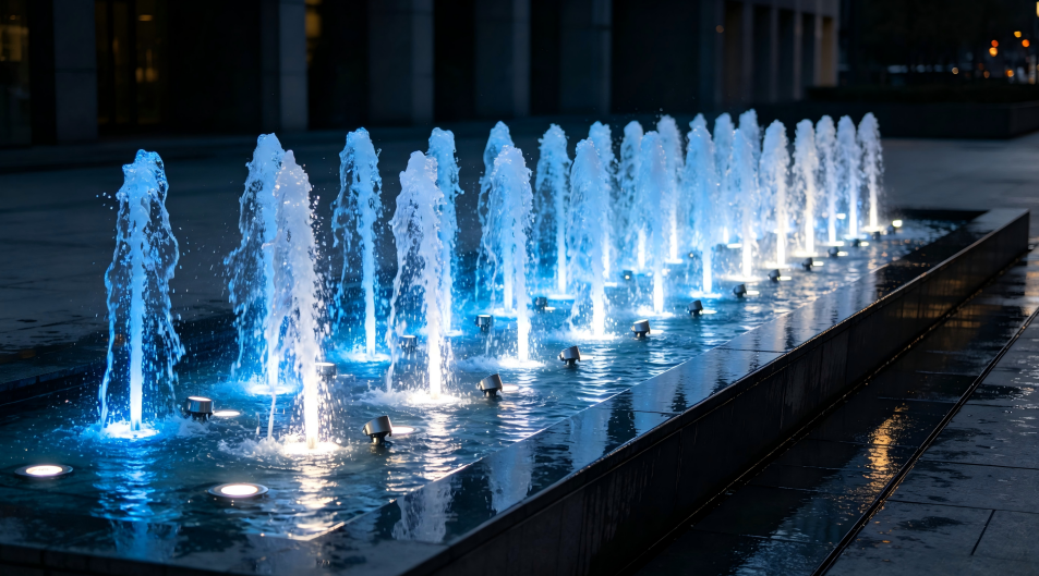 How Integrated Fountain Lightss Improve Water Feature Performance