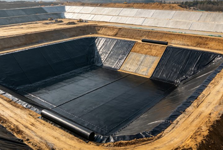Application of HDPE Geomembrane in Landfill Impermeability System: A Complete Solution from Material Selection to Welding Quality Control