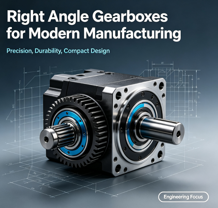 Right Angle Gearboxes for Modern Manufacturing: Precision, Durability, and Compact Design