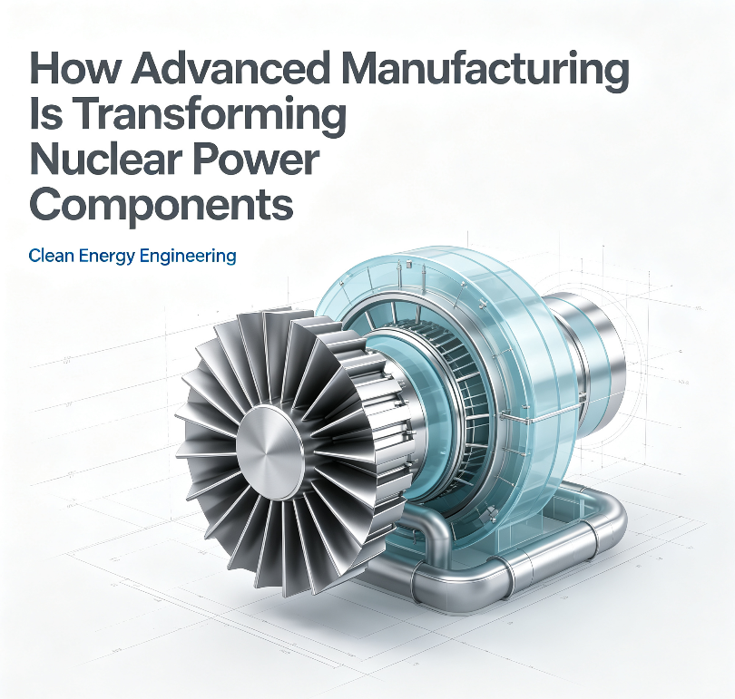 How Advanced Manufacturing Is Transforming Nuclear Power Components