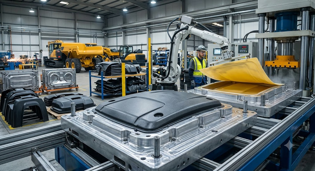 Applications of Precision Thermoforming Molds in the Construction Machinery Industry