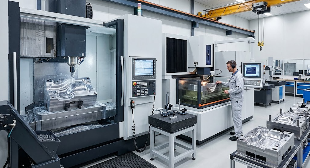 CNC Machining and EDM for High-Precision Thermoforming Molds