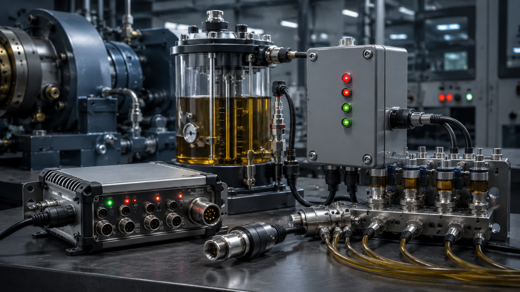 Real-Time Lubricating Oil Pressure Monitoring Technology: How Pressure and Level Alarms Build Dual Protection Mechanisms for Equipment Lubrication