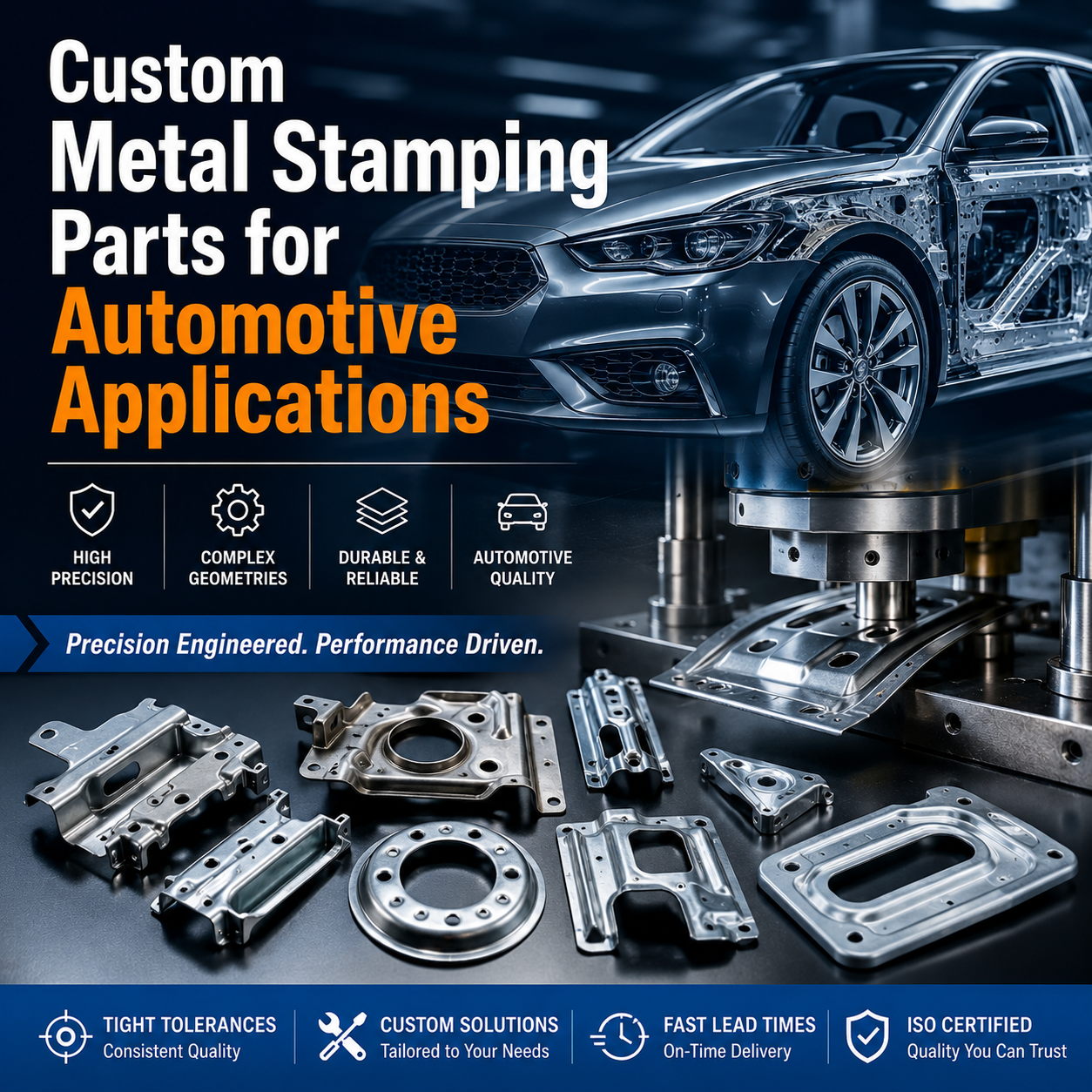 Custom Metal Stamping Parts for Automotive Applications