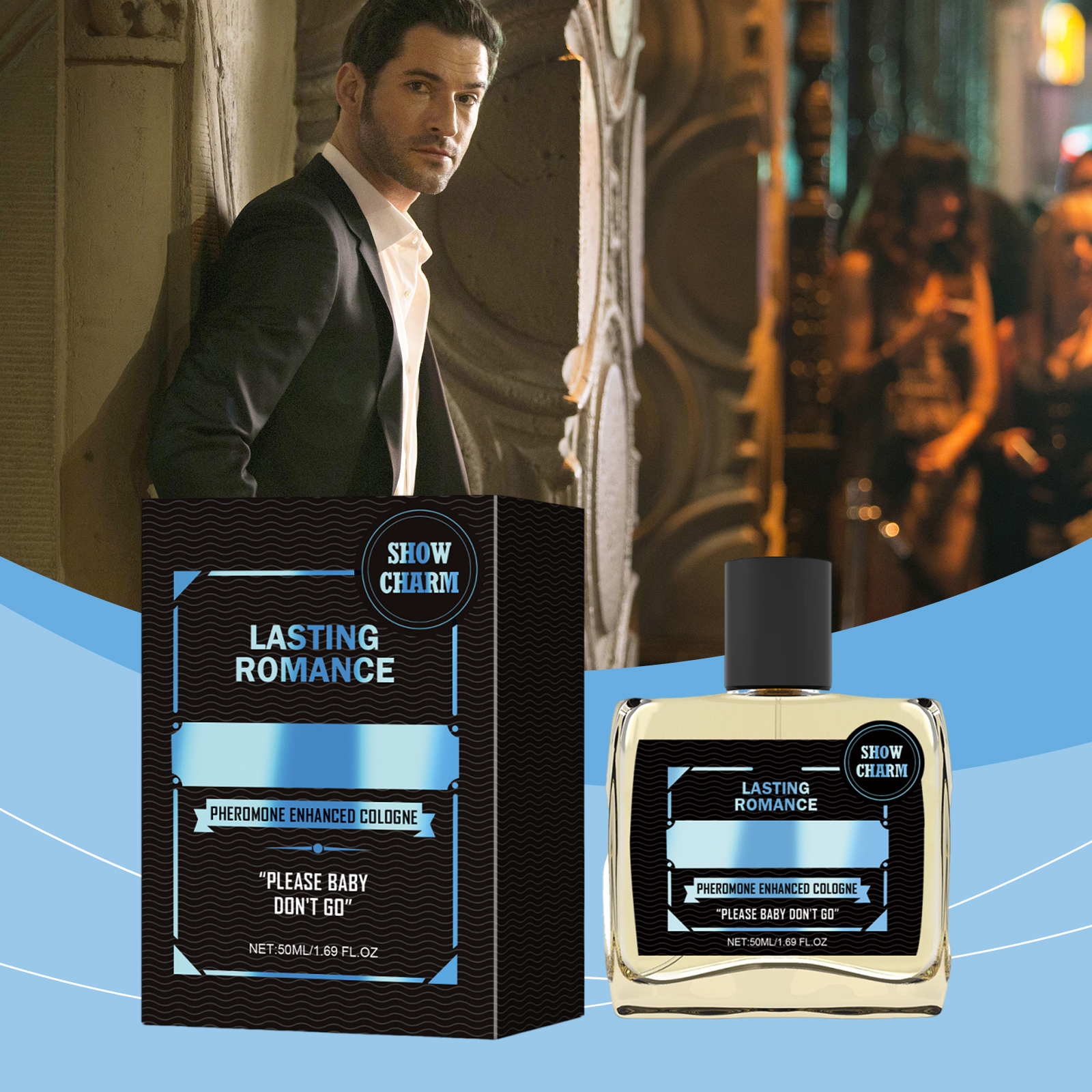 Signature Pheromone Cologne Eau de Parfum – Long Lasting Men's Fresh Woody Fragrance - Thumbnail 2