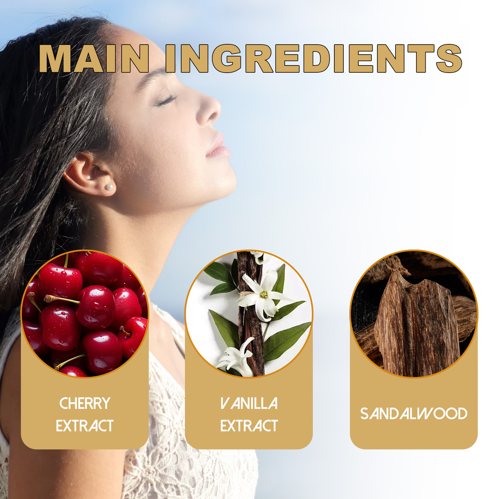 Cherry Vanilla Sandalwood Roll-On Perfume Oil – Long Lasting Pocket Fragrance - Thumbnail 4