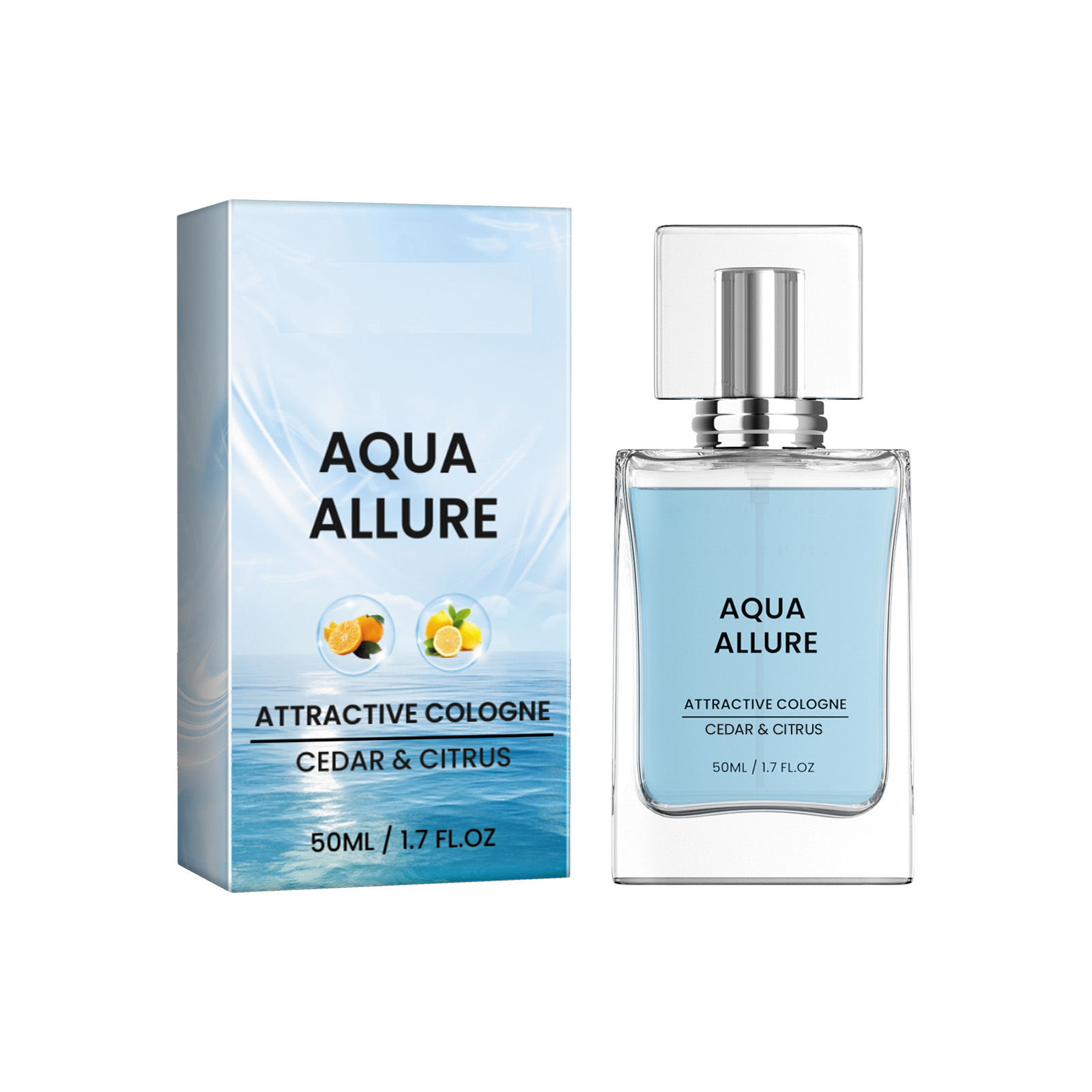 Cupid Ocean Eau de Parfum – Long Lasting Fresh Marine Fragrance for Date & Attraction - Image 1