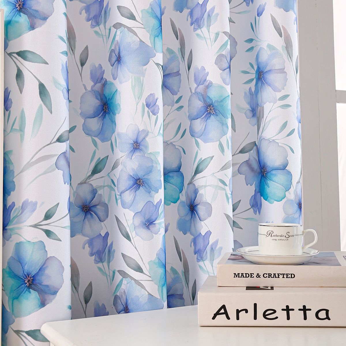 Blue Elegance Floral Whisper 3
