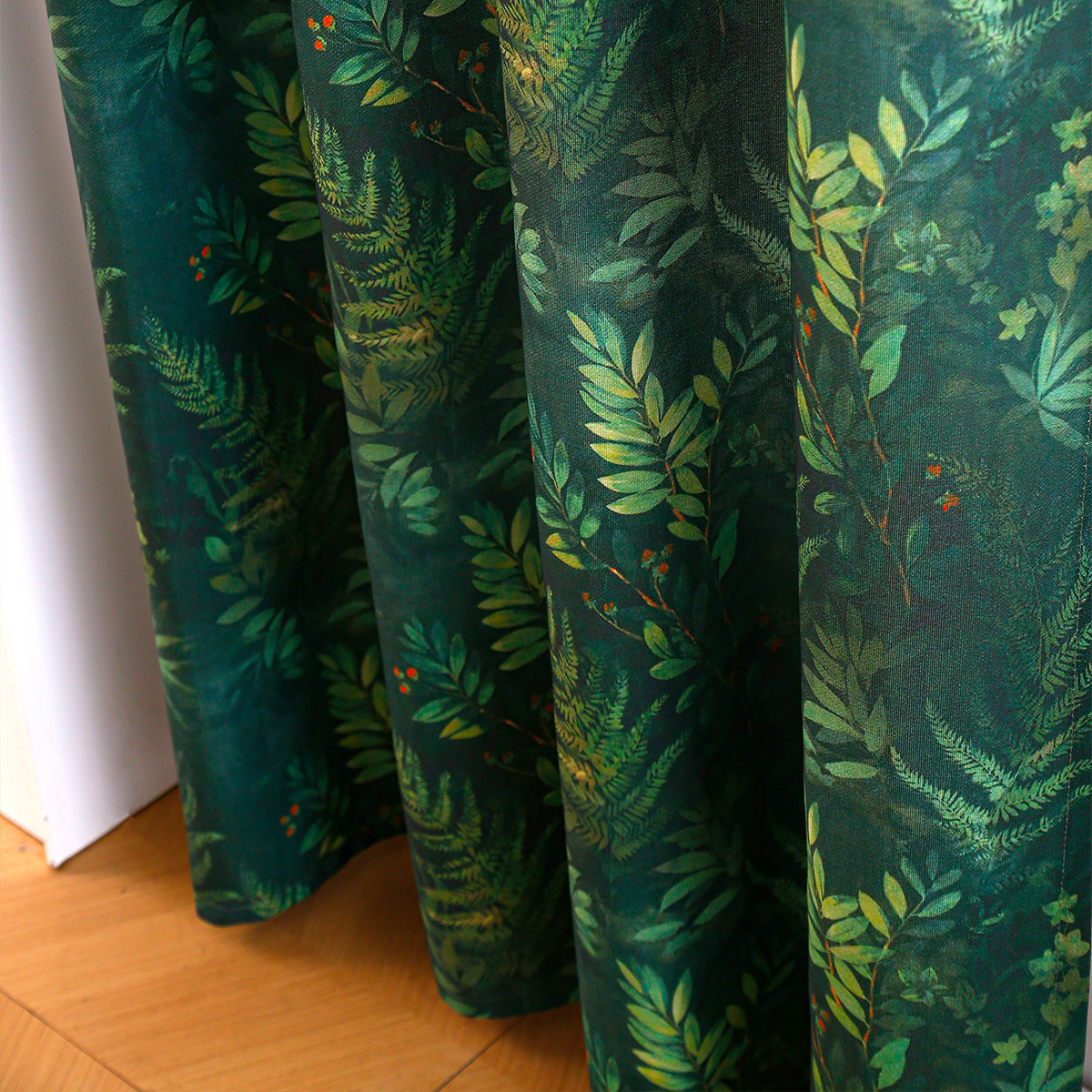 Forest Shadow Emerald Curtain 4
