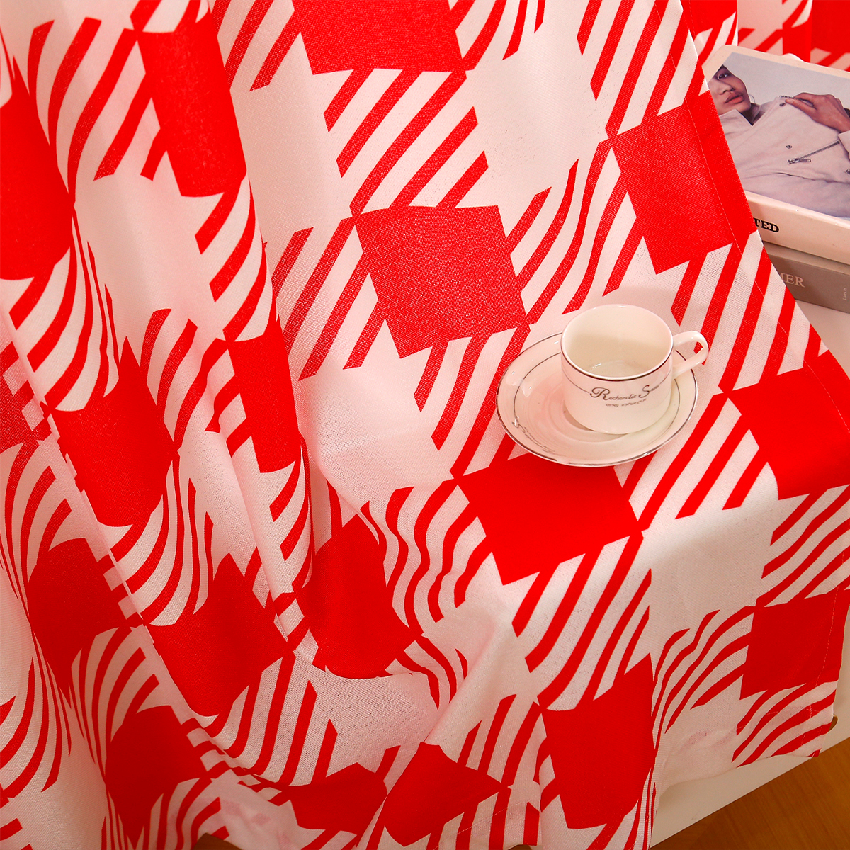 Red And White Plaid 3