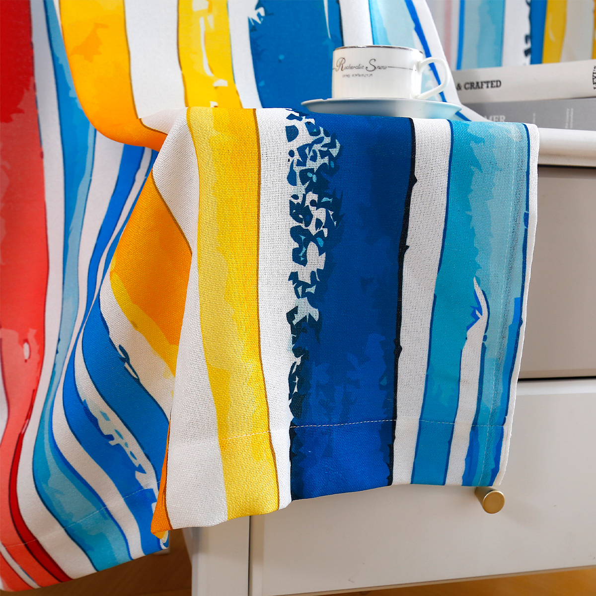 Watercolor Stripes 4