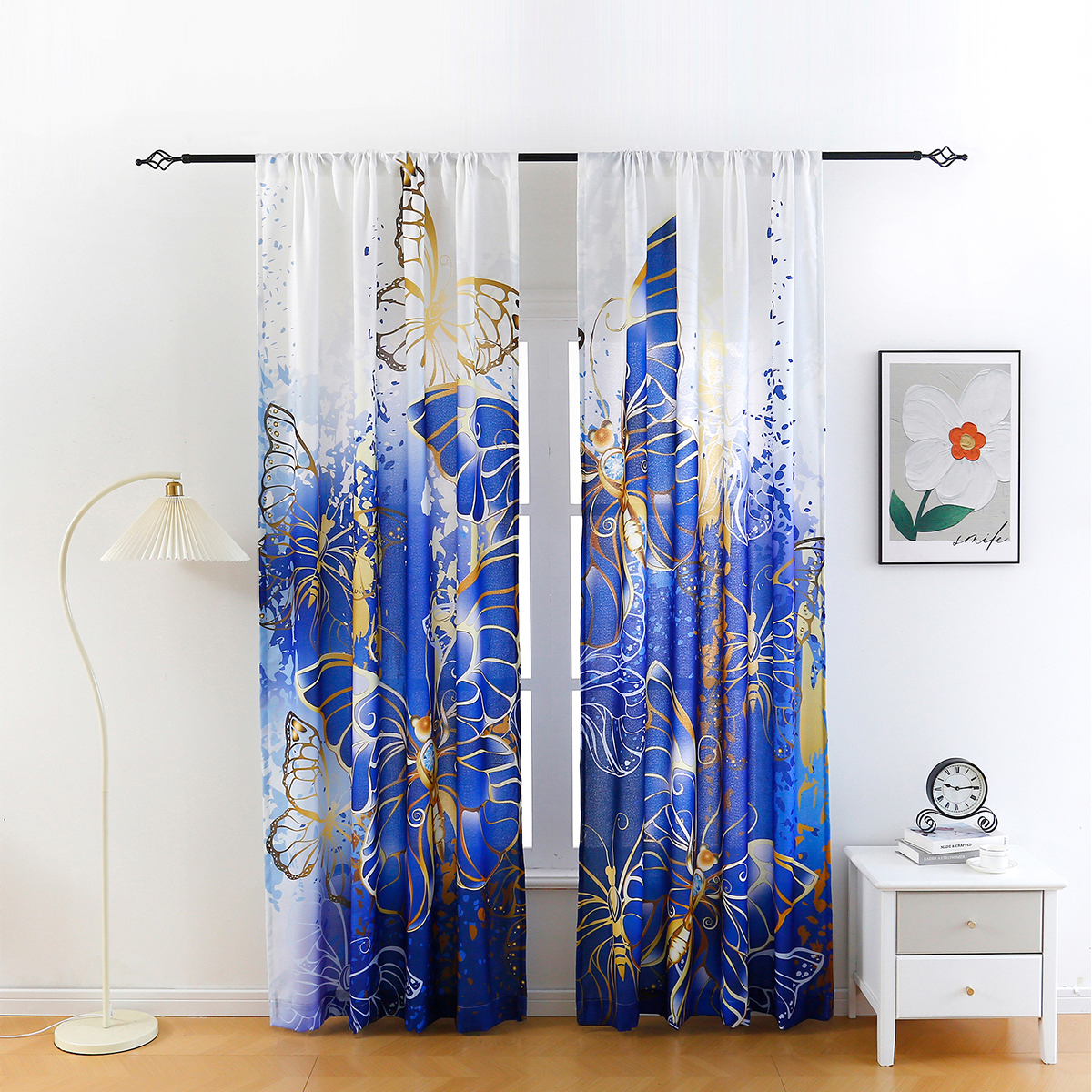 Golden Blue Fantasy Butterfly 2