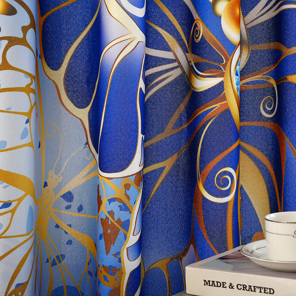 Golden Blue Fantasy Butterfly 4