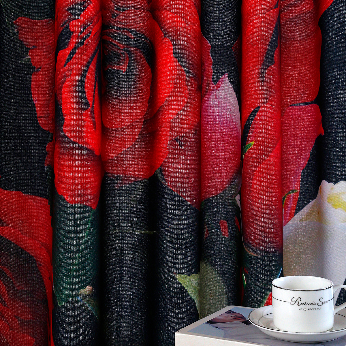 Fiery Red Rose 4