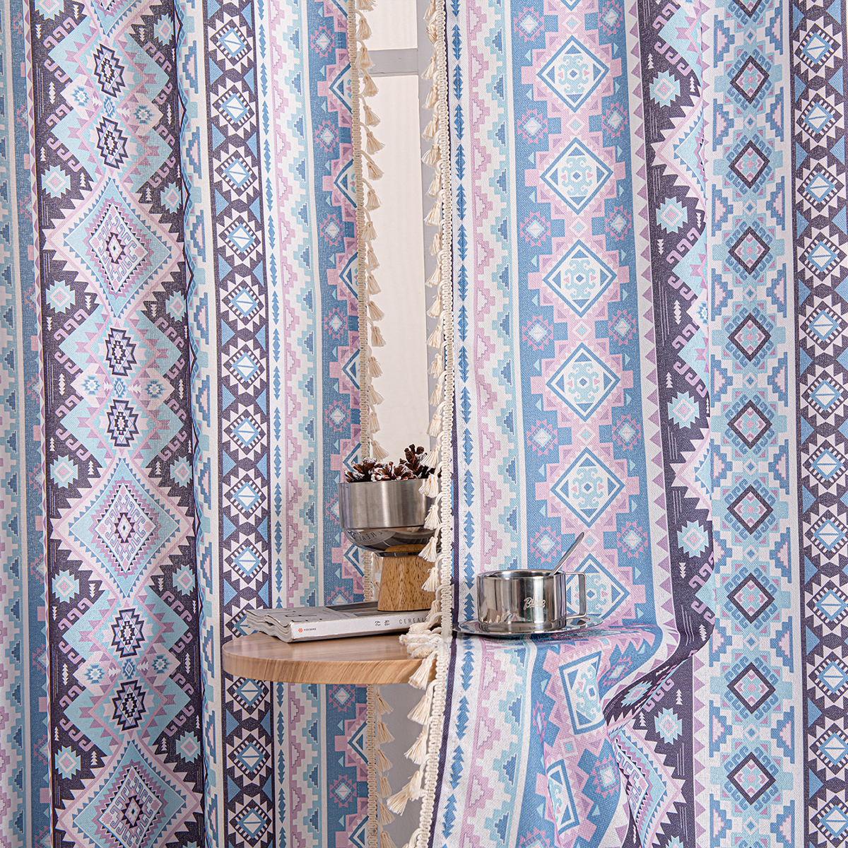 Bohemian Blue Purple 3