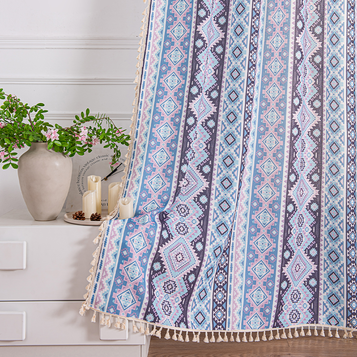 Bohemian Blue Purple 4