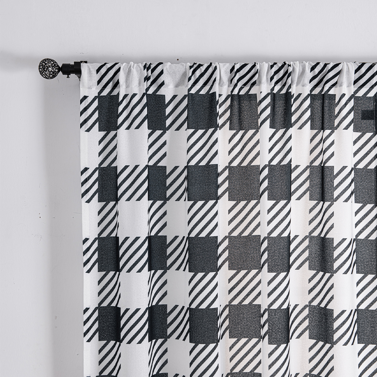Black White Checkered 3