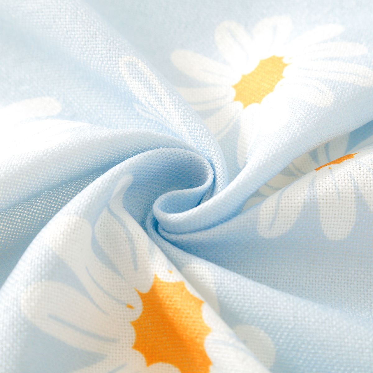 Blue White Daisy 5