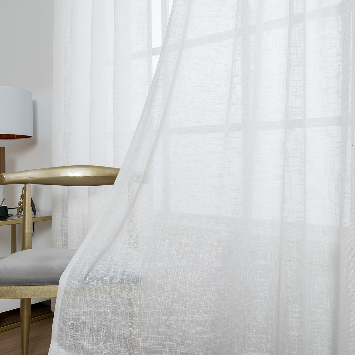 Bohemian lace long curtain 2