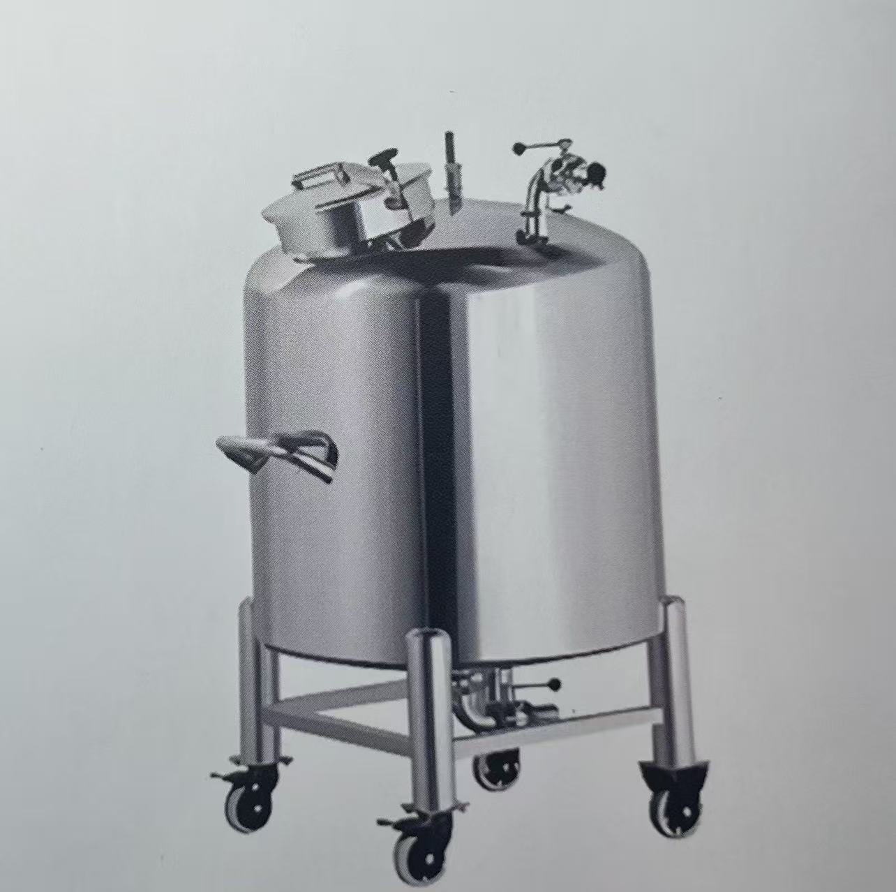 Mobile Sealed Stainless Steel Tank - Image 1