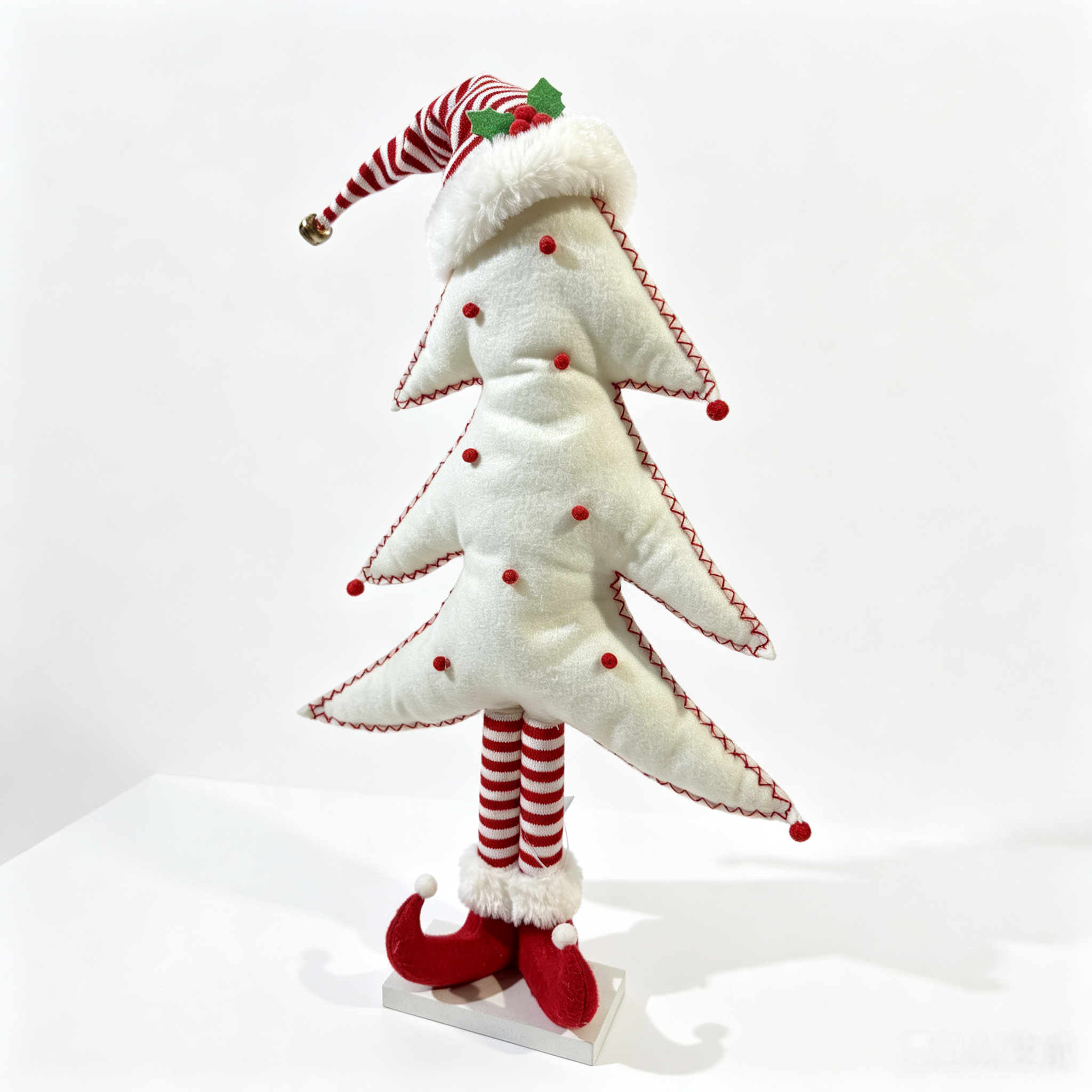 Fabric Christmas Tree 3D Ornament - Image 1